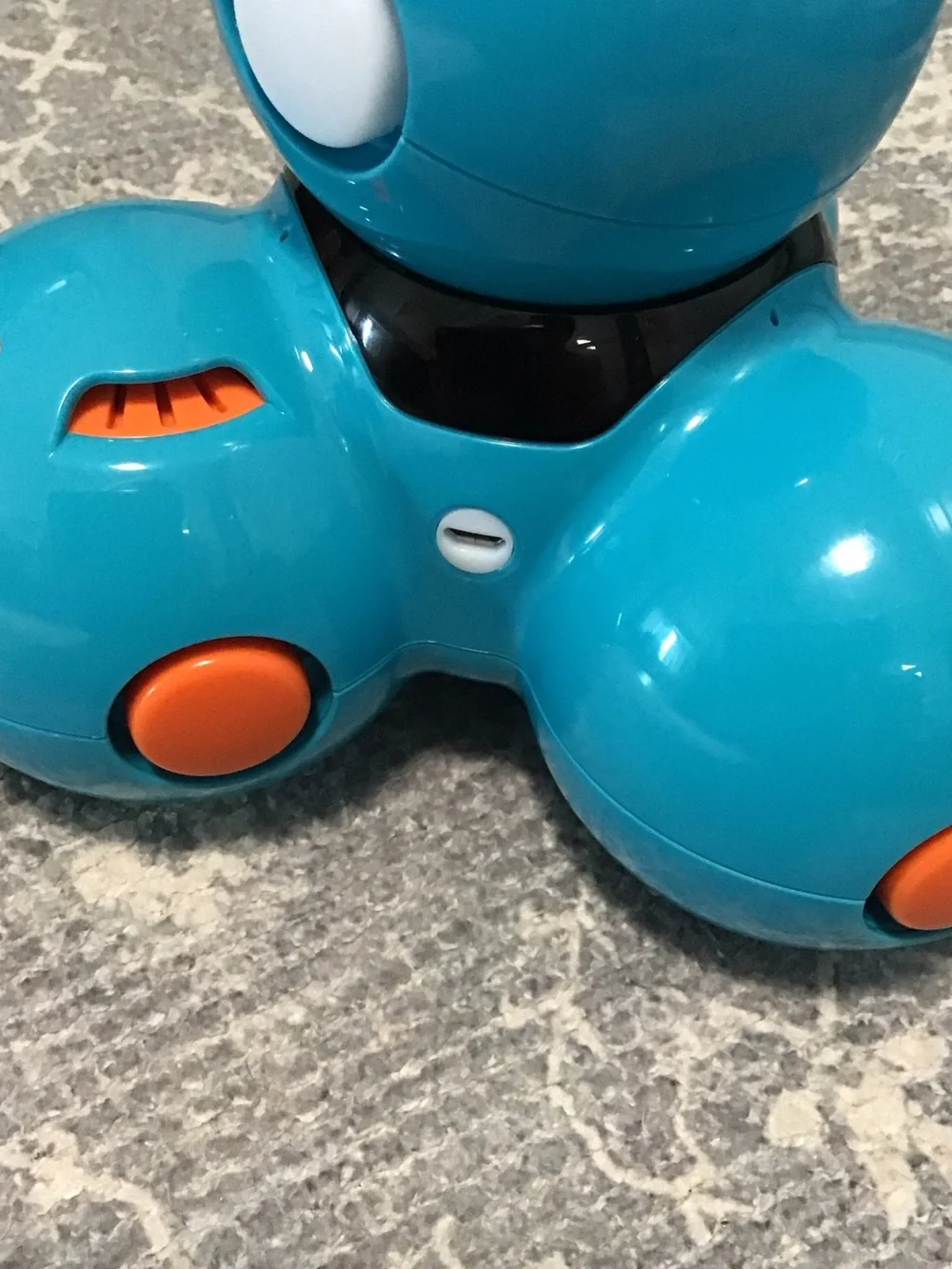 Blue and Orange Kids Robot Toy - Interactive STEM Companion
